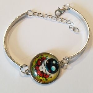 Grateful Dead Silver Bracelet